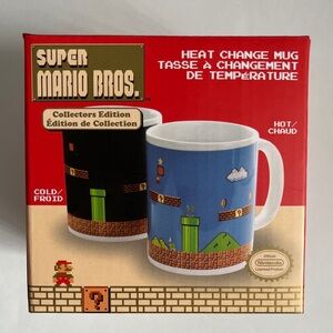 NEW Super Mario Bros Heat Change Mug - Collectors Edition Nintendo